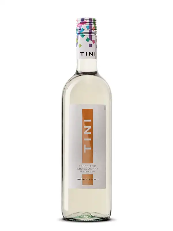 Rượu vang Tini Trebbiano Chardonnay Rubicone 750ml