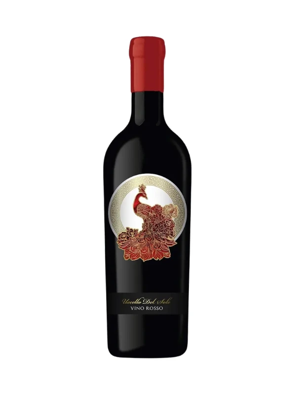 Rượu vang Uccello Del Sole Vino Rosso Đỏ - Xanh - Vàng