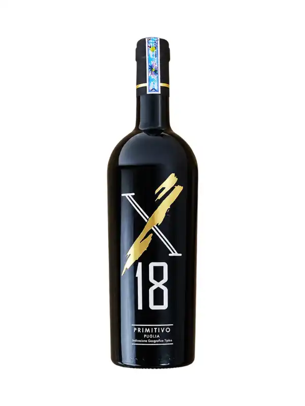 Rượu vang X18 Primitivo Puglia