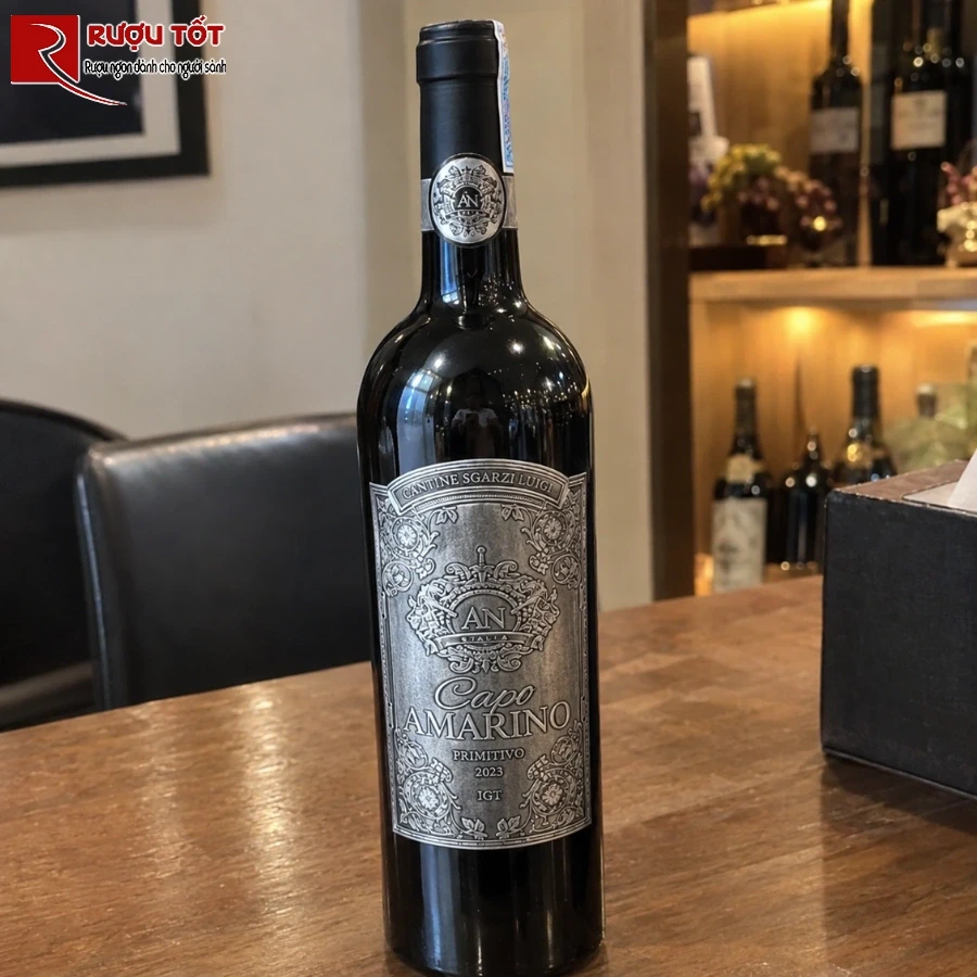 rượu vang capo amarino primitivo