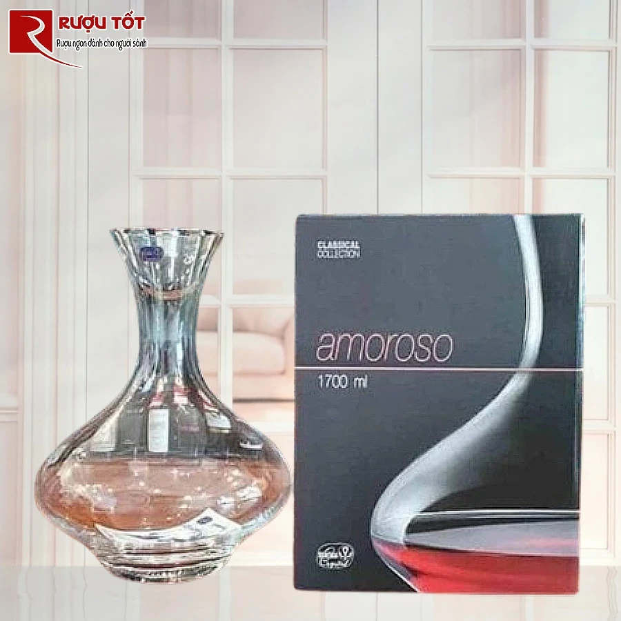 decanter linea amoroso bohemia 1,7 l
