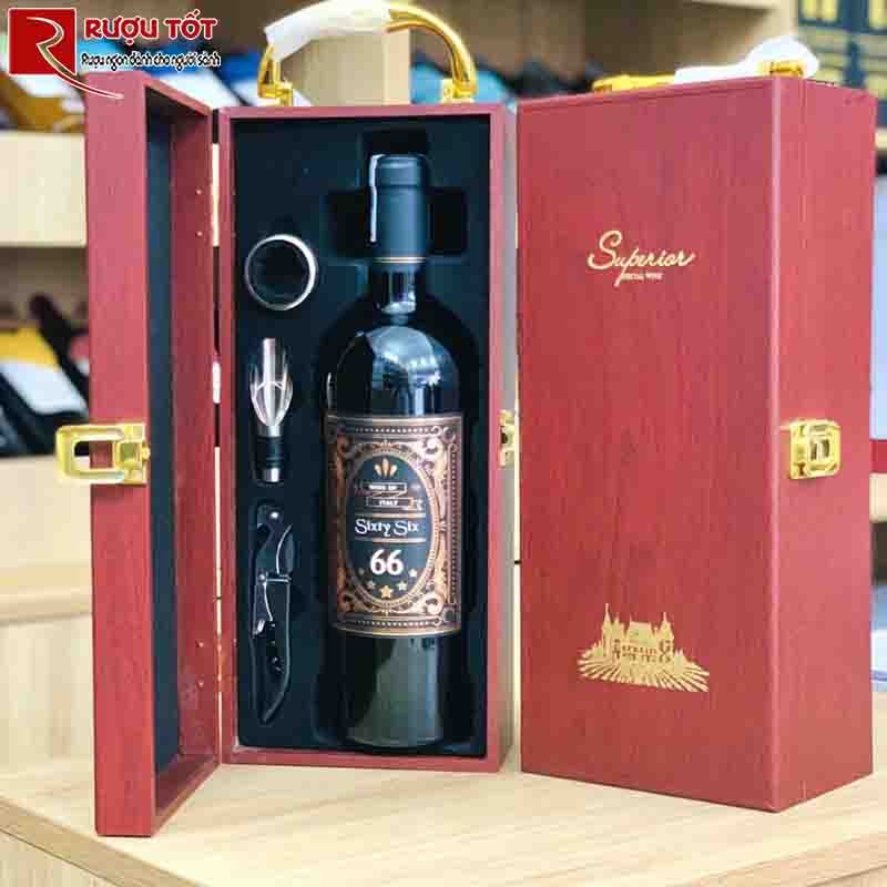 Hộp gỗ đựng rượu sơn mài đơn giá tốt