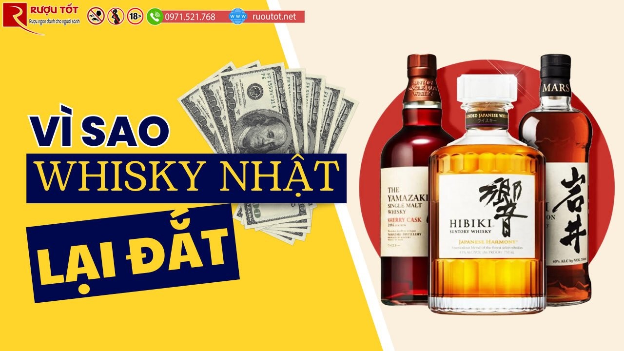 Vì sao Whisky Nhật lại đắt?