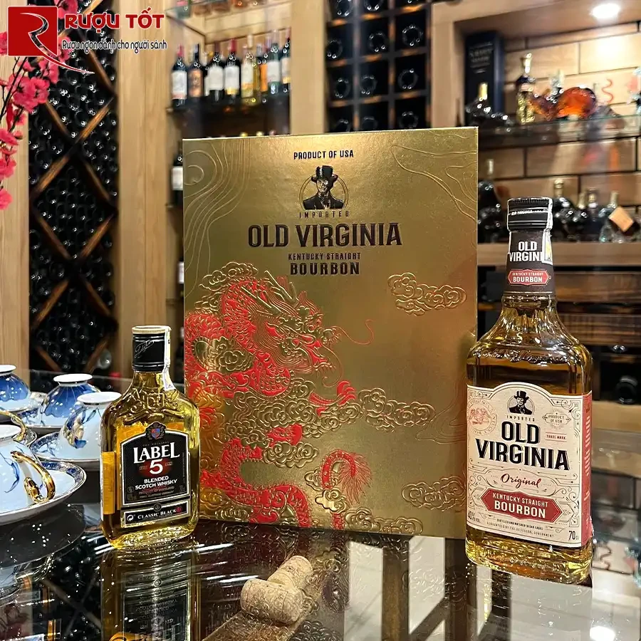 Rượu Mỹ Old Virginia Bourbon