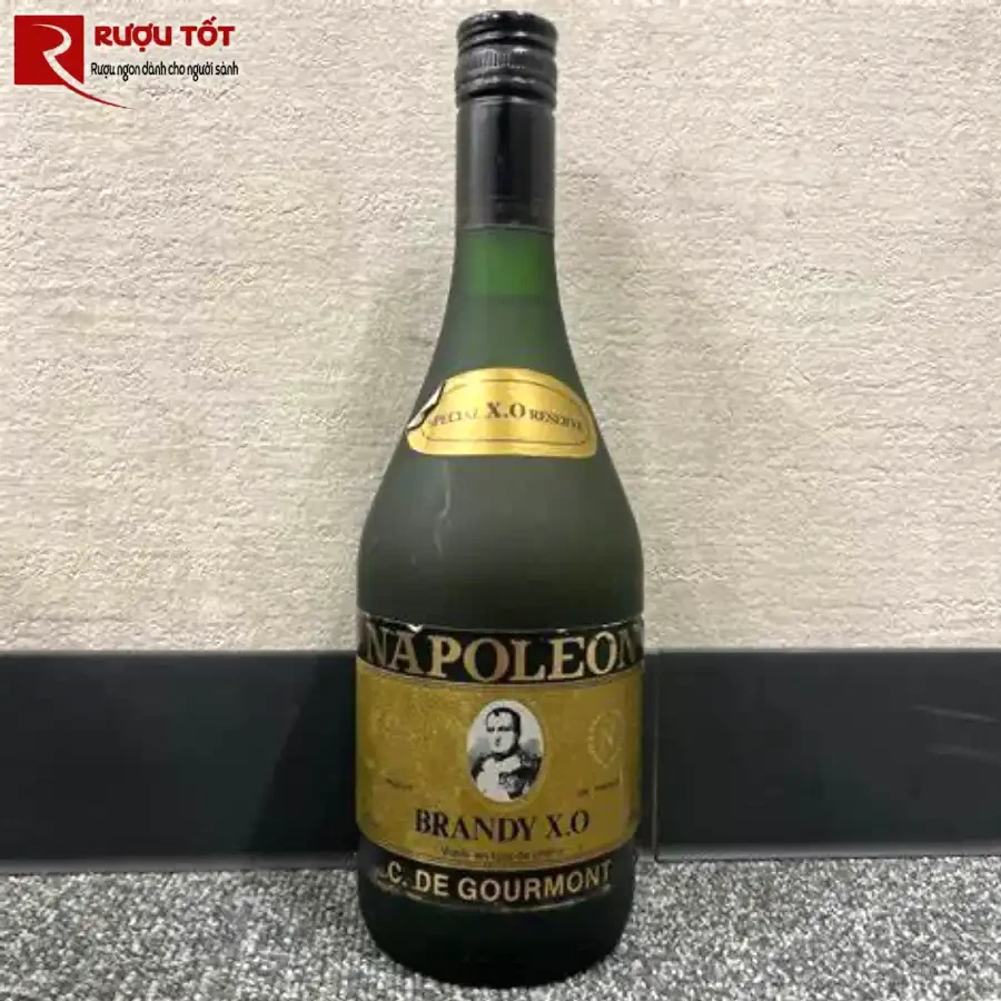 Napoleon Brandy XO C. de Gourmont chinh hang
