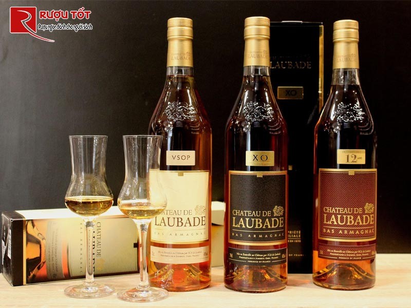 Rượu Chateau de Laubade VSOP Bas Armagnac
