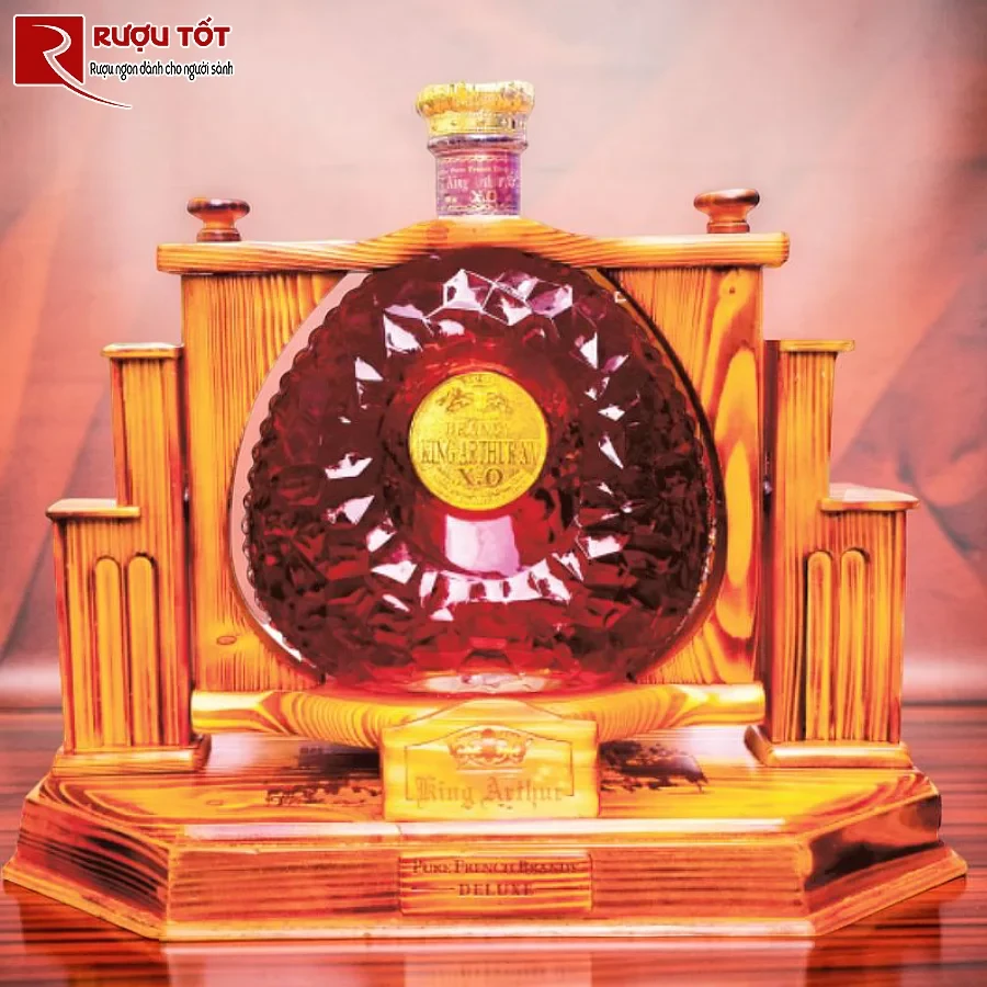ruou cognac king arthur xv 3l 40% phap thuong hang