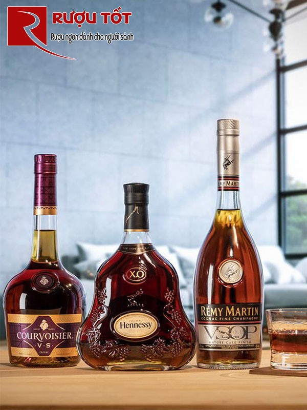 Rượu Cognac nhập khẩu chính hãng giá tốt