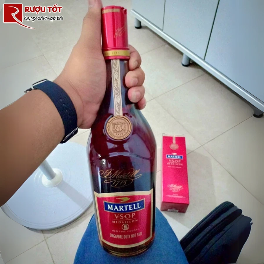 ruou martell vsop medaillon cognac