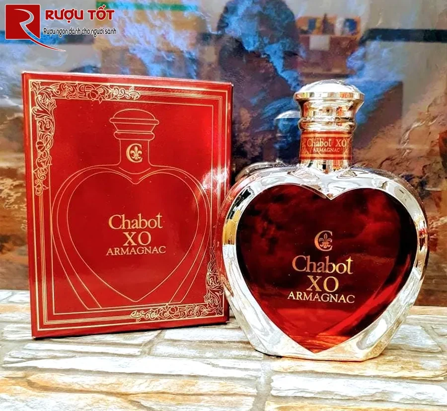 Rượu Pháp Chabot Armagnac Coeur XO
