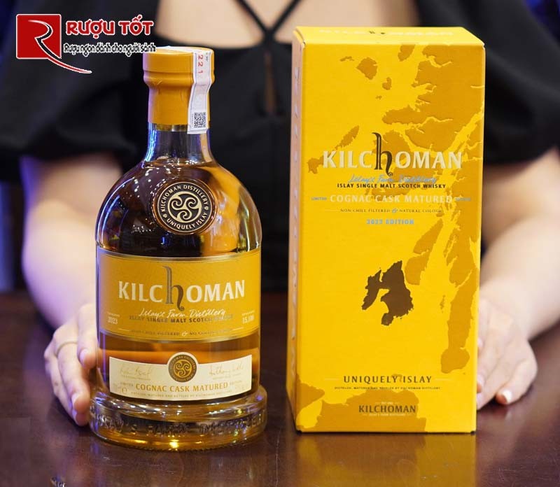Rượu Whisky Kilchoman Cognac Cask Matured