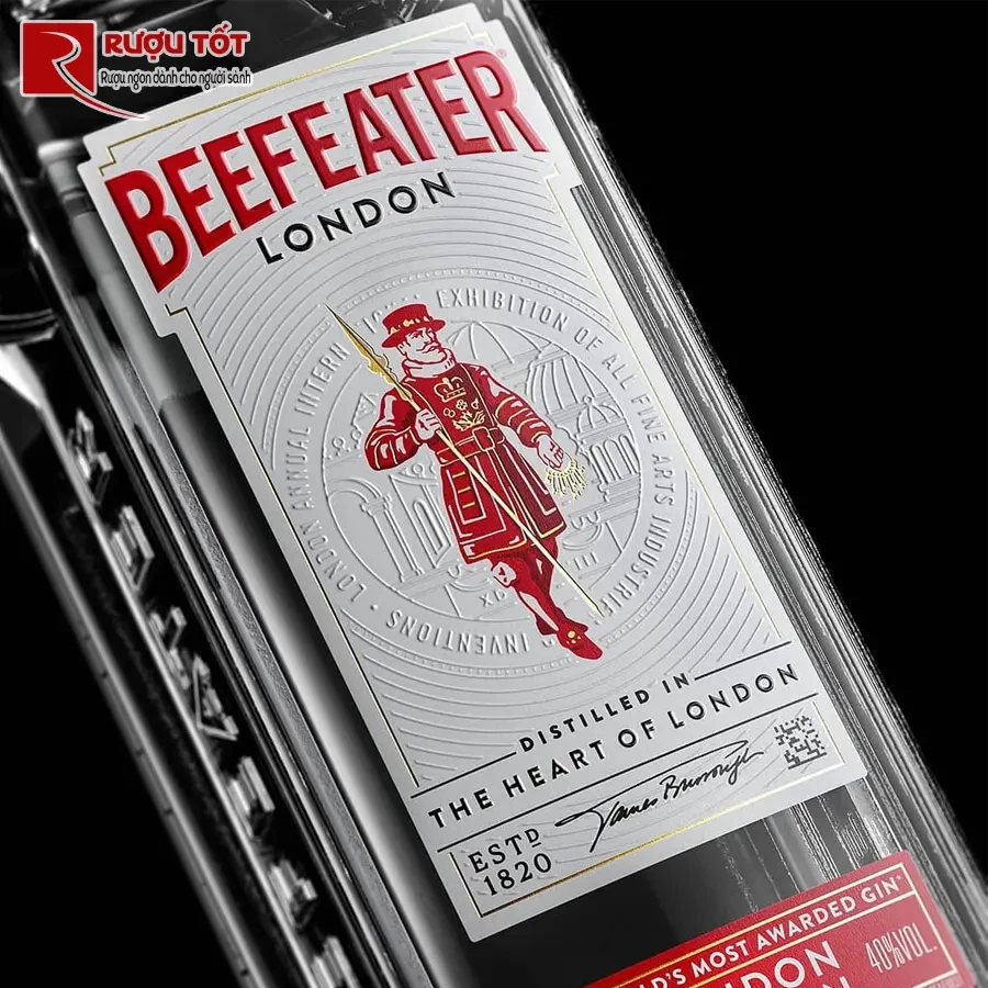 logo va ten thuong hieu cua beefeater