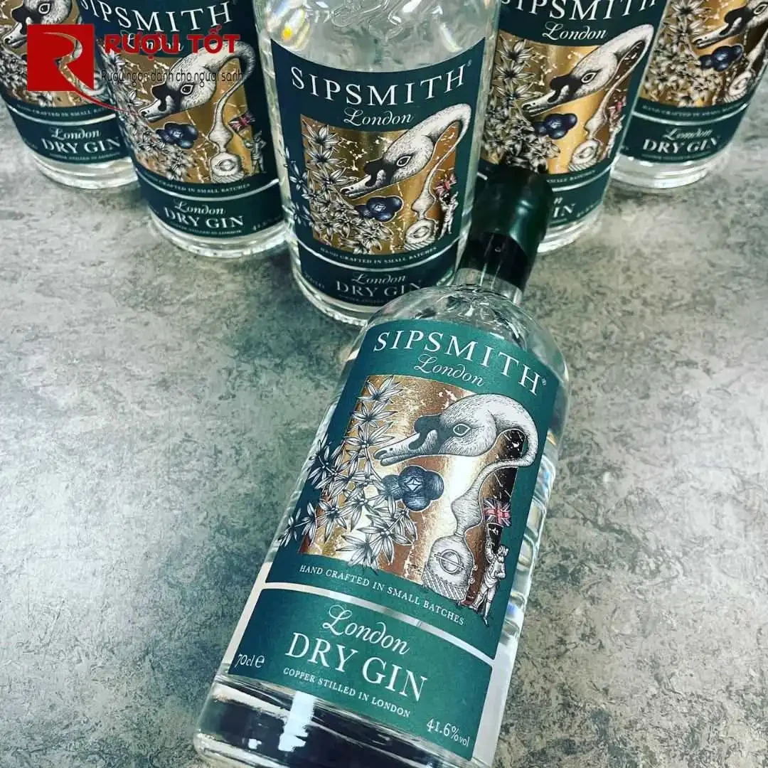 Rượu Gin Sipsmith London Dry