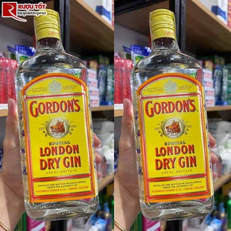 Rượu Gordon's London Dry Gin 750ml