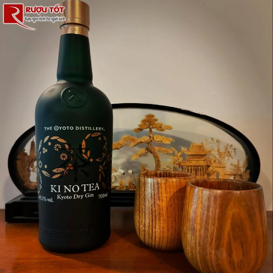 ruou ki no tea kyoto dry gin