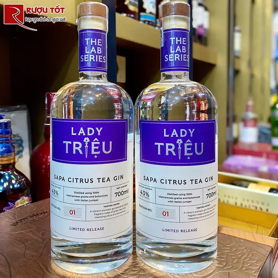 ruou lady trieu sapa citrus tea gin chat luong cao