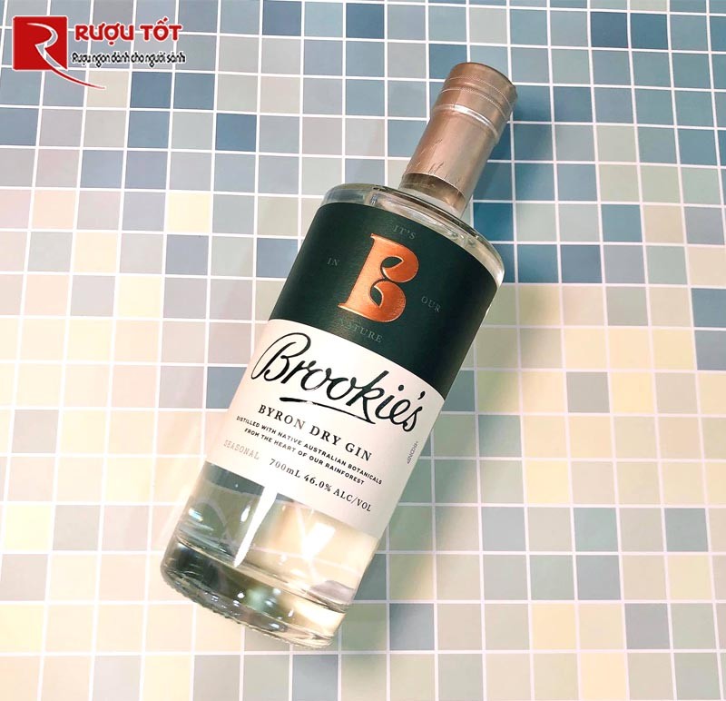 Rượu mạnh Brookies Byron Dry Gin