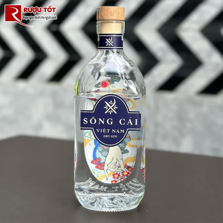 ruou song cai dry gin viet nam cao cap