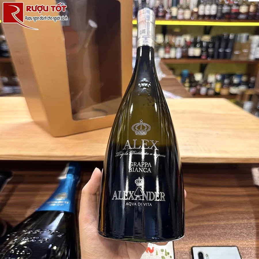 Rượu Ý Grappa Alexander 700ml