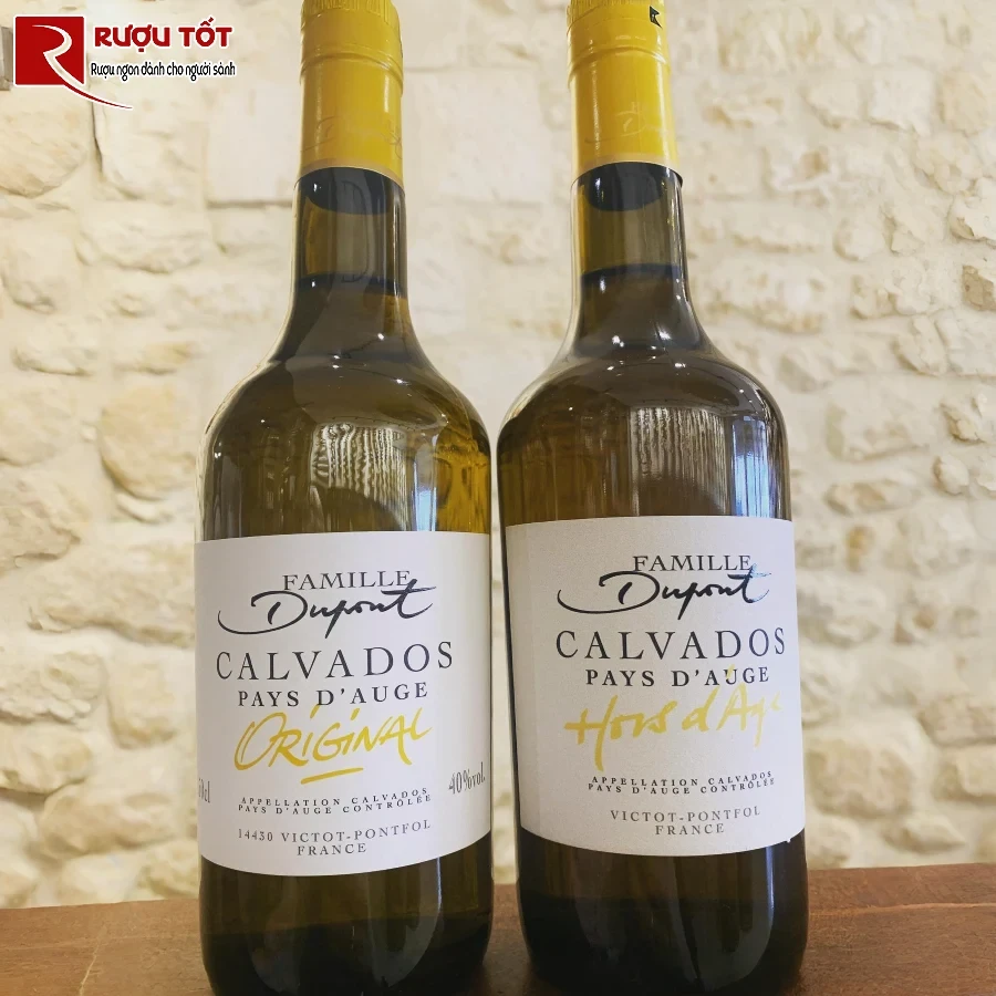 ruou calvados dupont original 40% 700ml dang cap