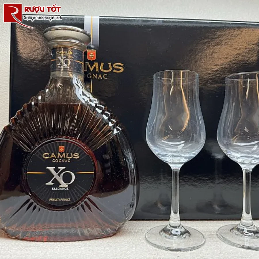 Ruou Camus XO Elegance Gift Set Chat luong