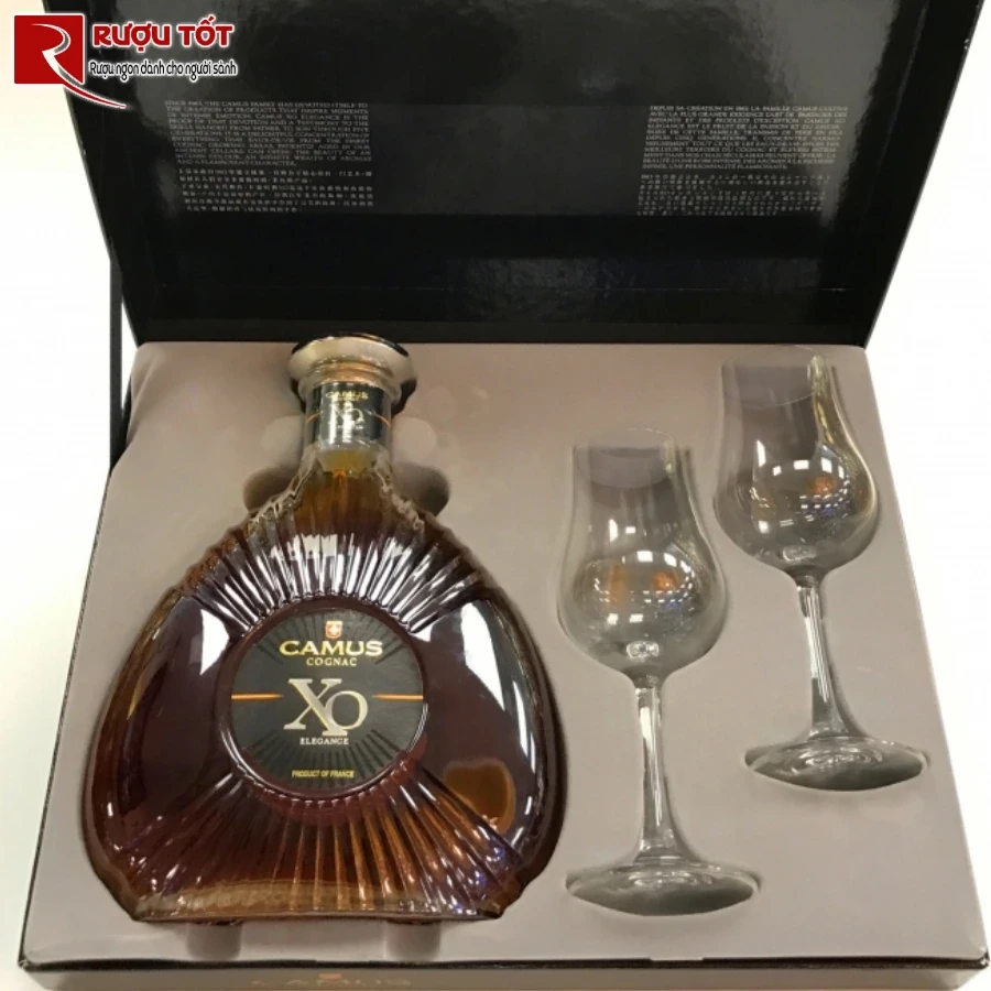 Ruou Camus XO Elegance Gift Set Gia tot