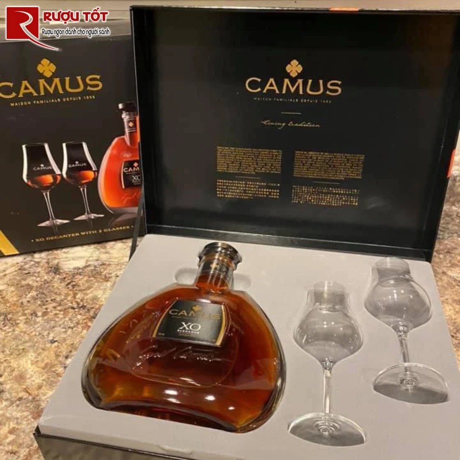 Ruou Camus XO Elegance Gift Set Uy Tin