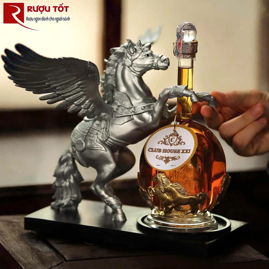 Rượu linh vật Ngựa Thần Pegasus