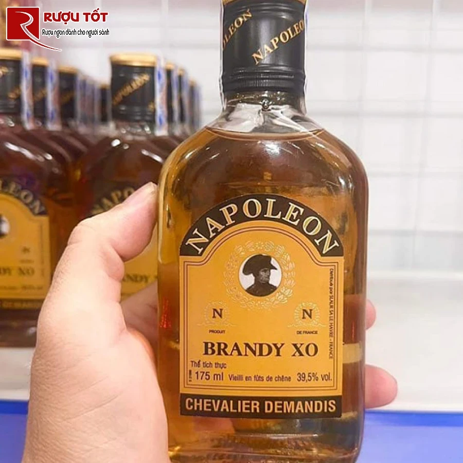 ruou napoleon brandy xo 175ml chinh hang
