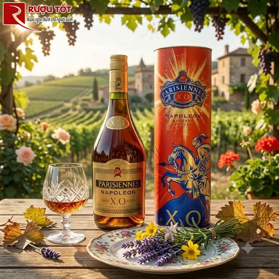 Rượu Parisiennes Napoleon XO 700ml
