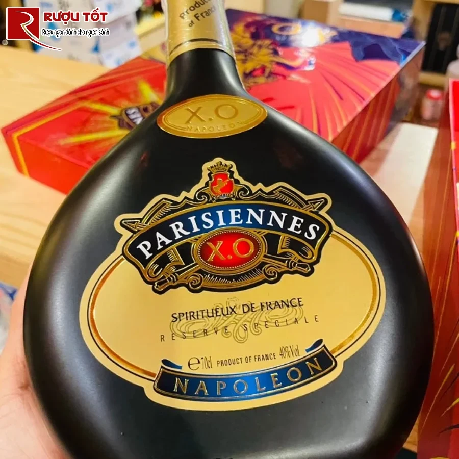 ruou parisiennes xo decanter bottle