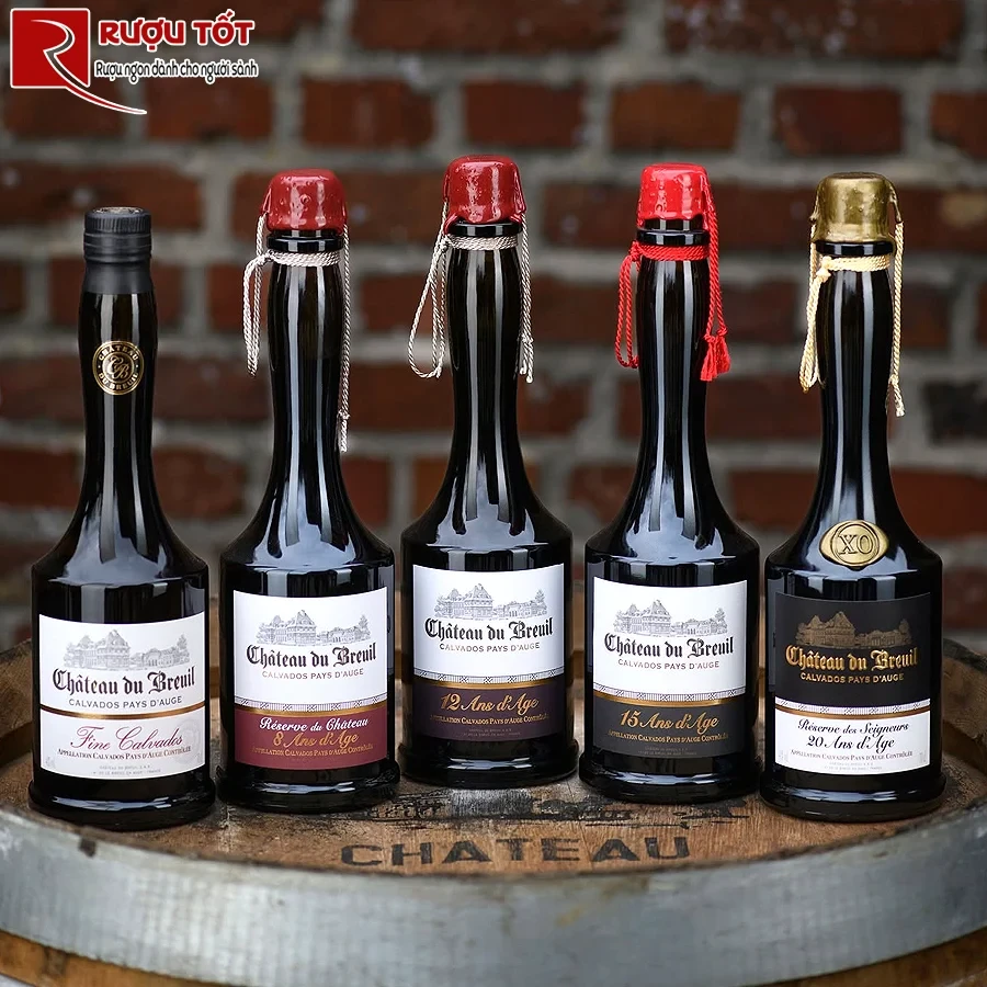 Rượu Pháp Chateau du Breuil Millesime Calvados