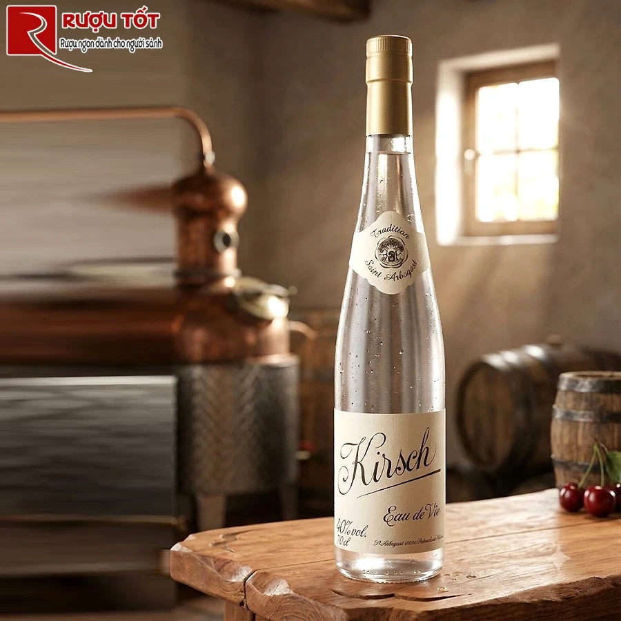 Rượu Pháp Eau De Vie De Kirsch