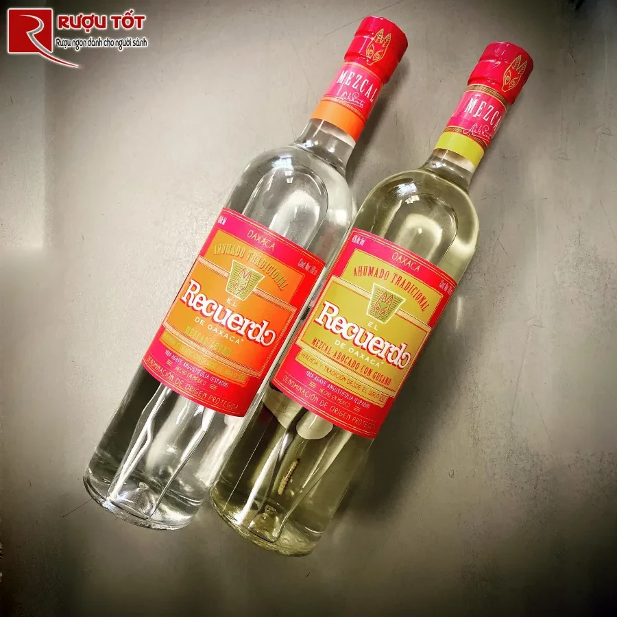 ruou el recuerdo mezcal joven