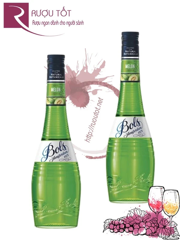 Rượu Bols Melon
