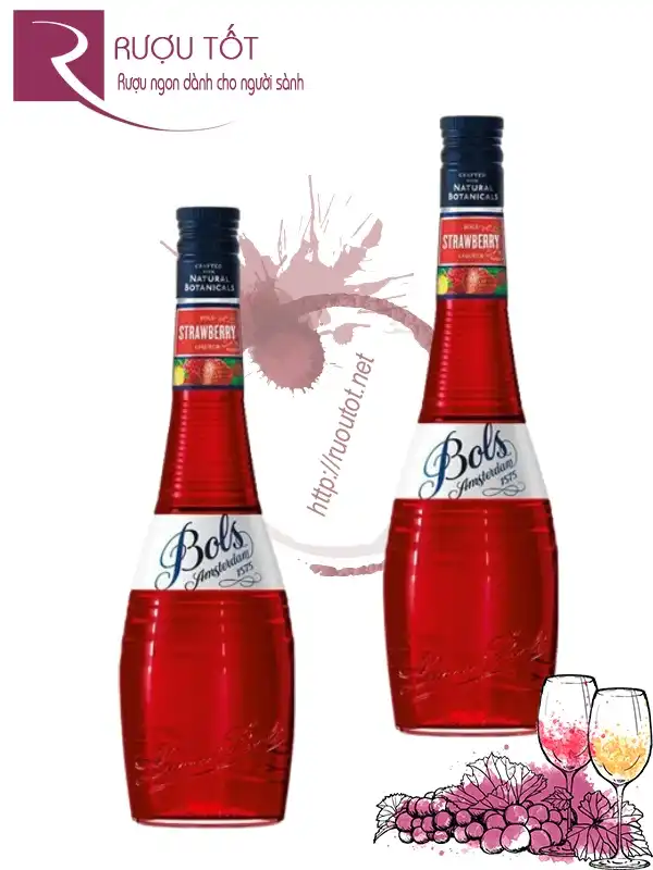 Rượu Bols Strawberry