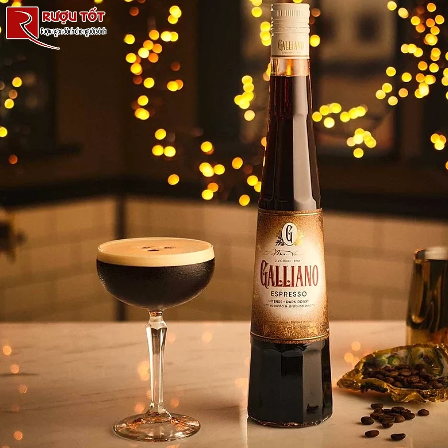 ruou galliano espresso liqueur 500ml 30% chat luong cao