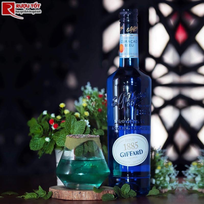 Rượu Giffard 1885 Curacao Bleu