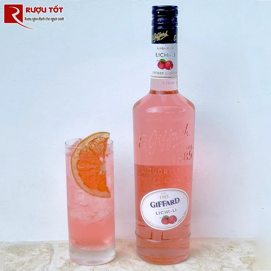 ruou giffard lichi li liqueur