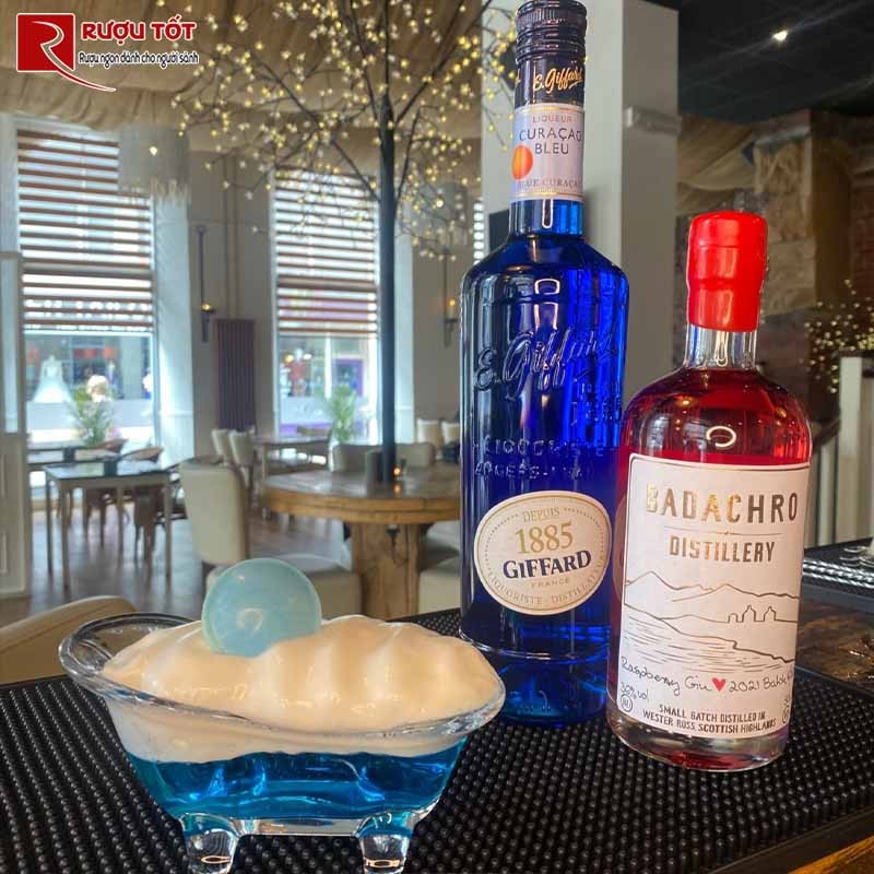 Rượu Mùi Giffard 1885 Curacao Blue