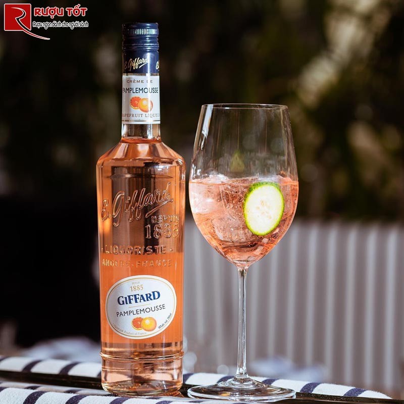 Rượu Mùi Giffard Pamplemousse Rose