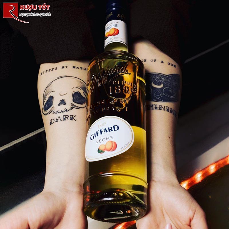 Rượu Mùi Giffard Peche 700ml