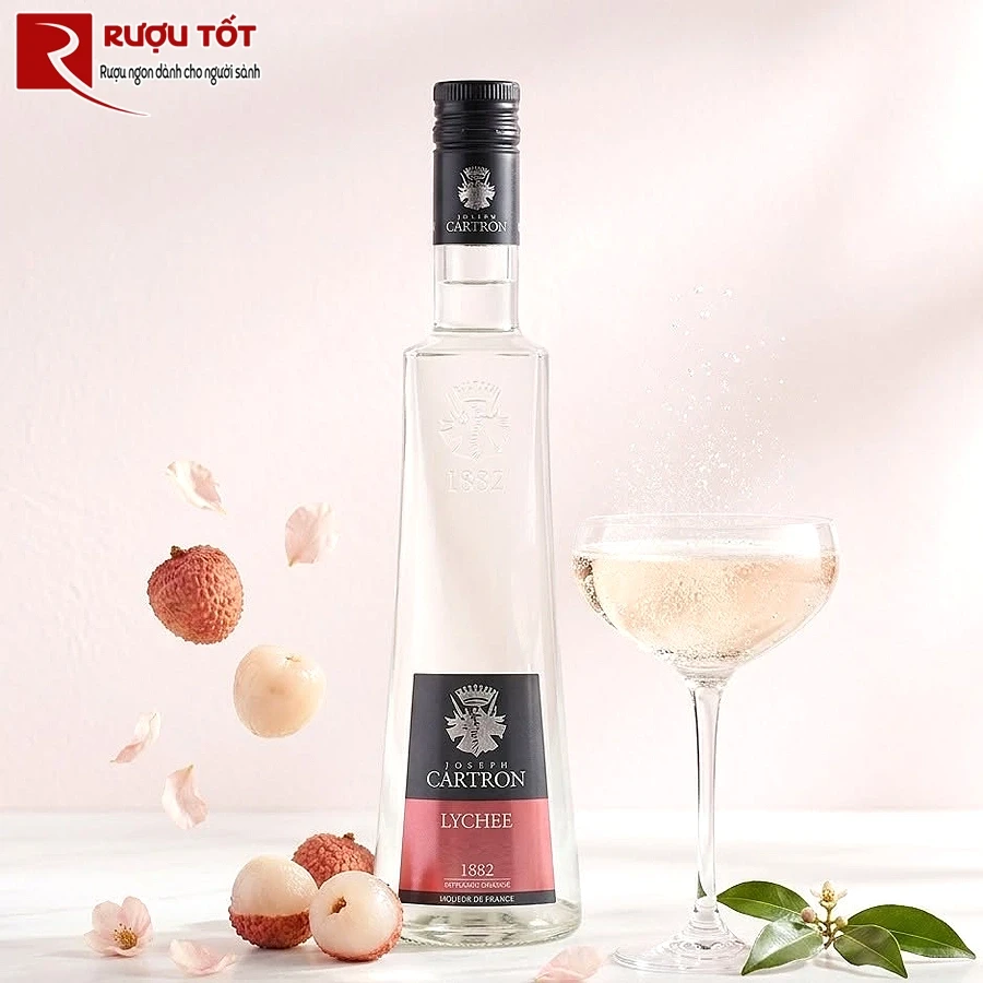 Rượu mùi Joseph Cartron Lychee
