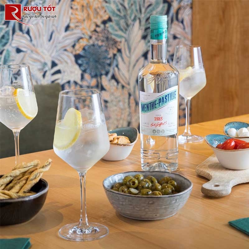 Rượu Mùi Menthe Pastille Giffard