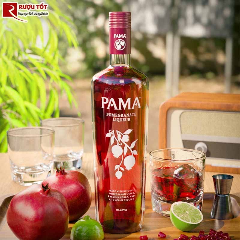 Rượu Pama Pomegranate Liqueur