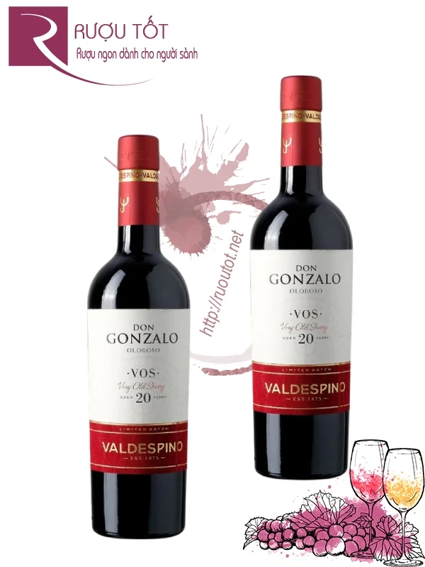 Rượu Valdespino Don Gonzalo Oloroso Sherry
