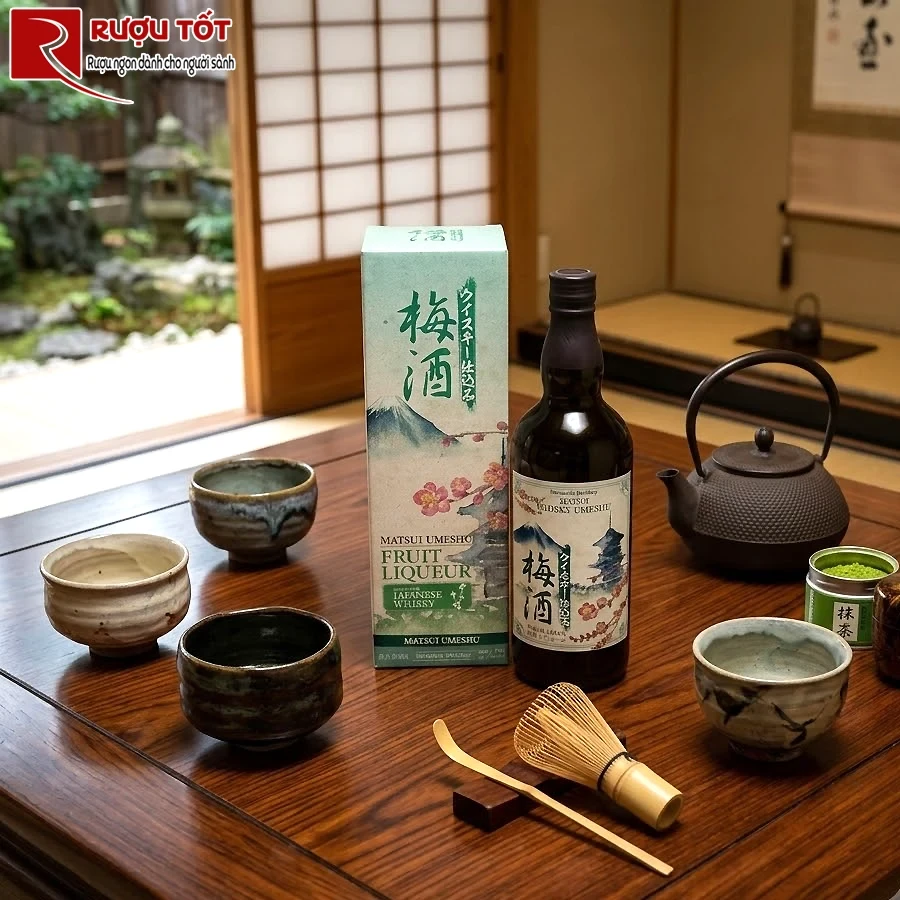 Rượu Nhật Matsui Whisky Umeshu