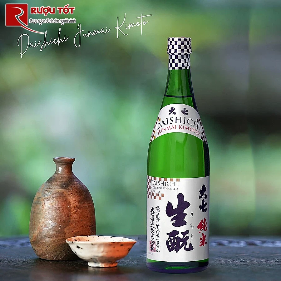 Rượu Sake Daishichi Junmai Kimoto