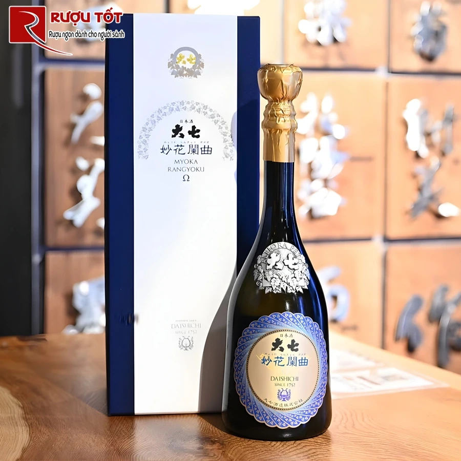 Rượu Sake Daishichi Myoka Rangyoku Omega