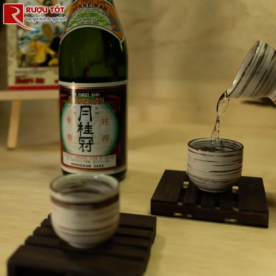 ruou sake gekkeikan 1800ml gia tot